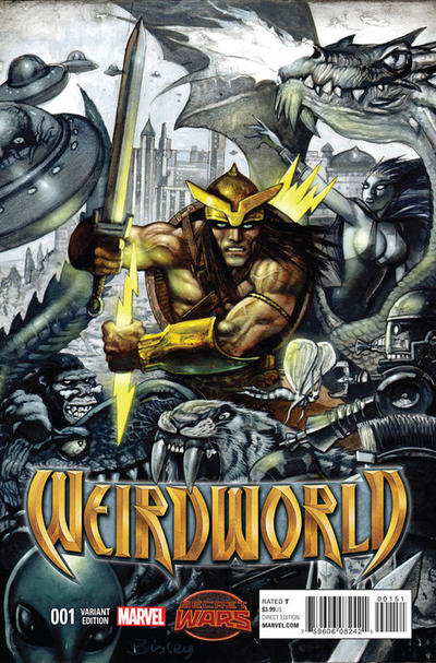 Weirdworld (2015) # 1 - Variante Bisley