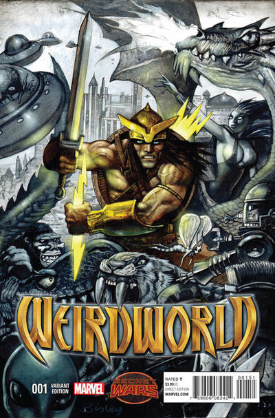 Weirdworld (2015) #1 - Bisley Variant