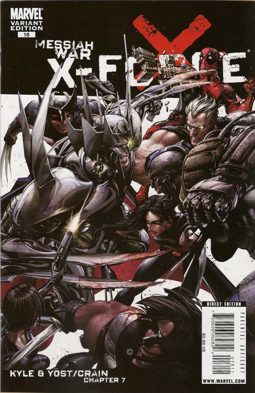 X-Force (2008) #16 Variant