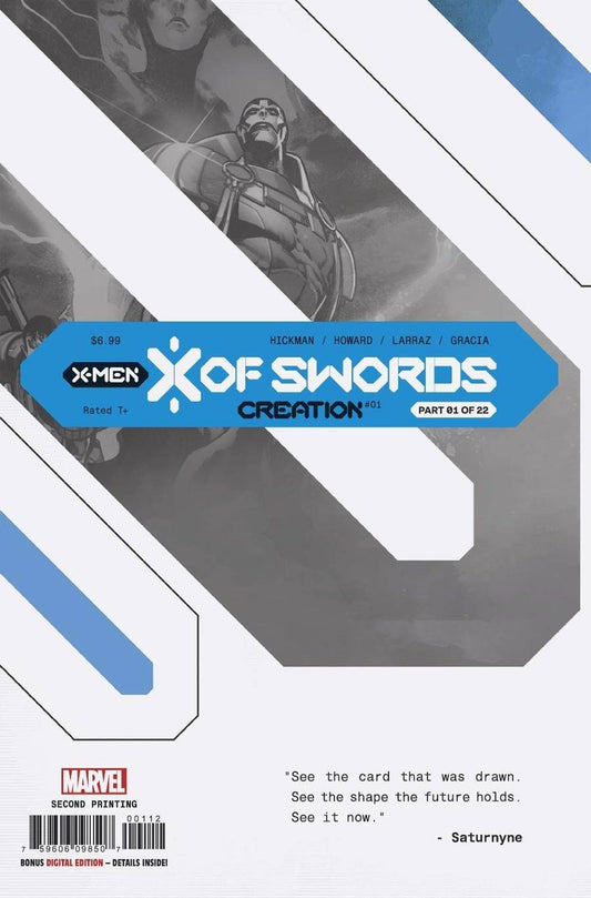X-Men X of Swords - Création - 2e Impression