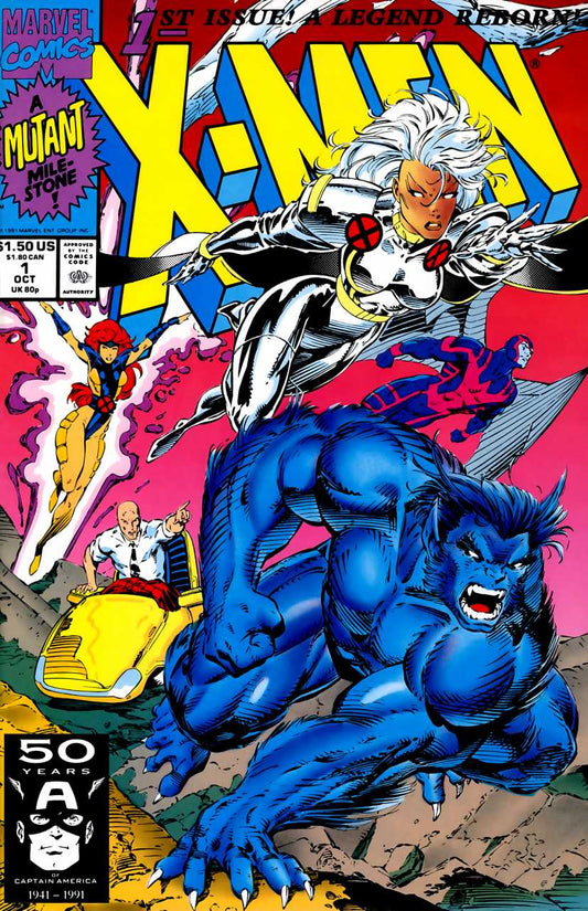 X-Men (1991) # 1 - Couverture de Beast Storm