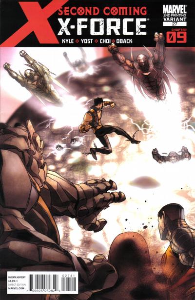 X-Force (2008) #27 - 2nd Print
