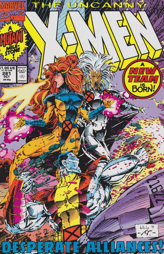 Uncanny X-Men (1963) #281 Newsstand