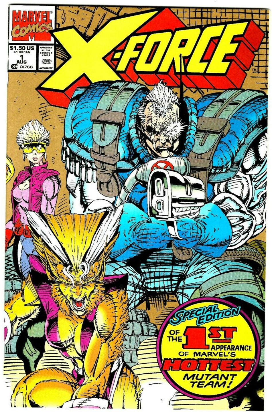 X-Force (1991) #1 - 2nd Print