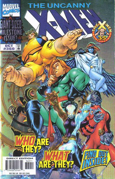 Uncanny X-Men (1963) # 360 - Couverture en aluminium