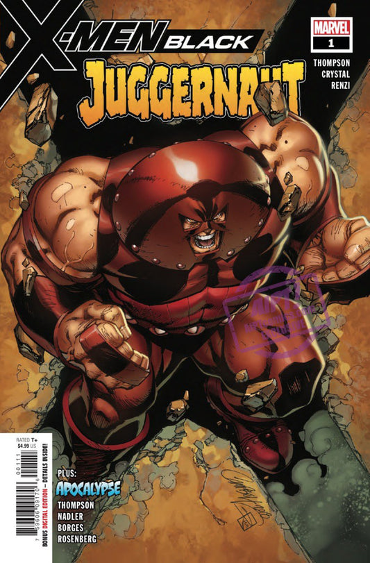 X-Men : Black - Juggernaut #1 Une couverture
