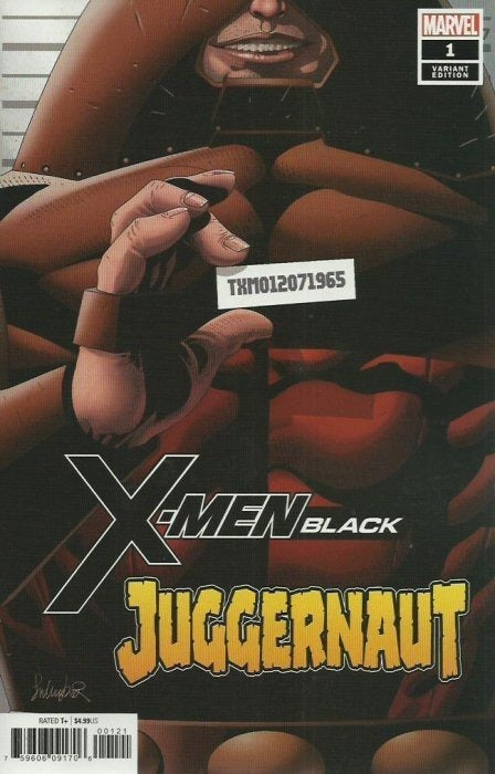 X-Men : Black - Juggernaut #1 B Couverture